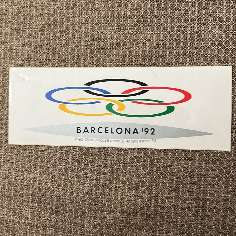Olympic Barcelona 1992 stickers